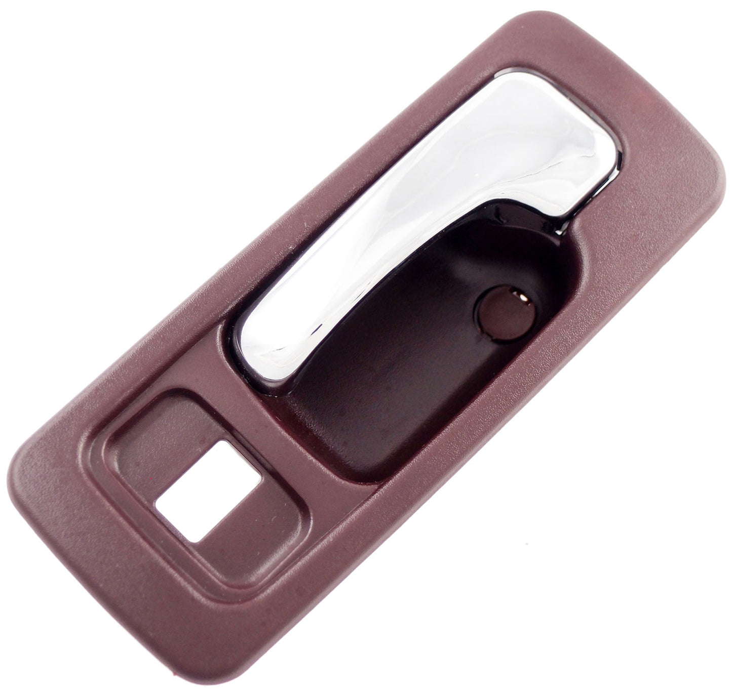 Interior Door Handle Front Left With Lock Hole Chrome Red - Dorman# 92437
