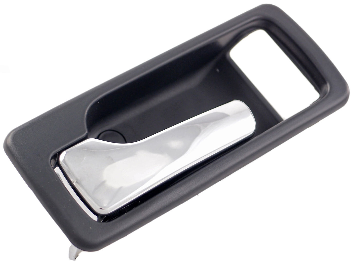 Interior Door Handle Front Left Without Power Lock Chrome/Black - Dorman# 92449