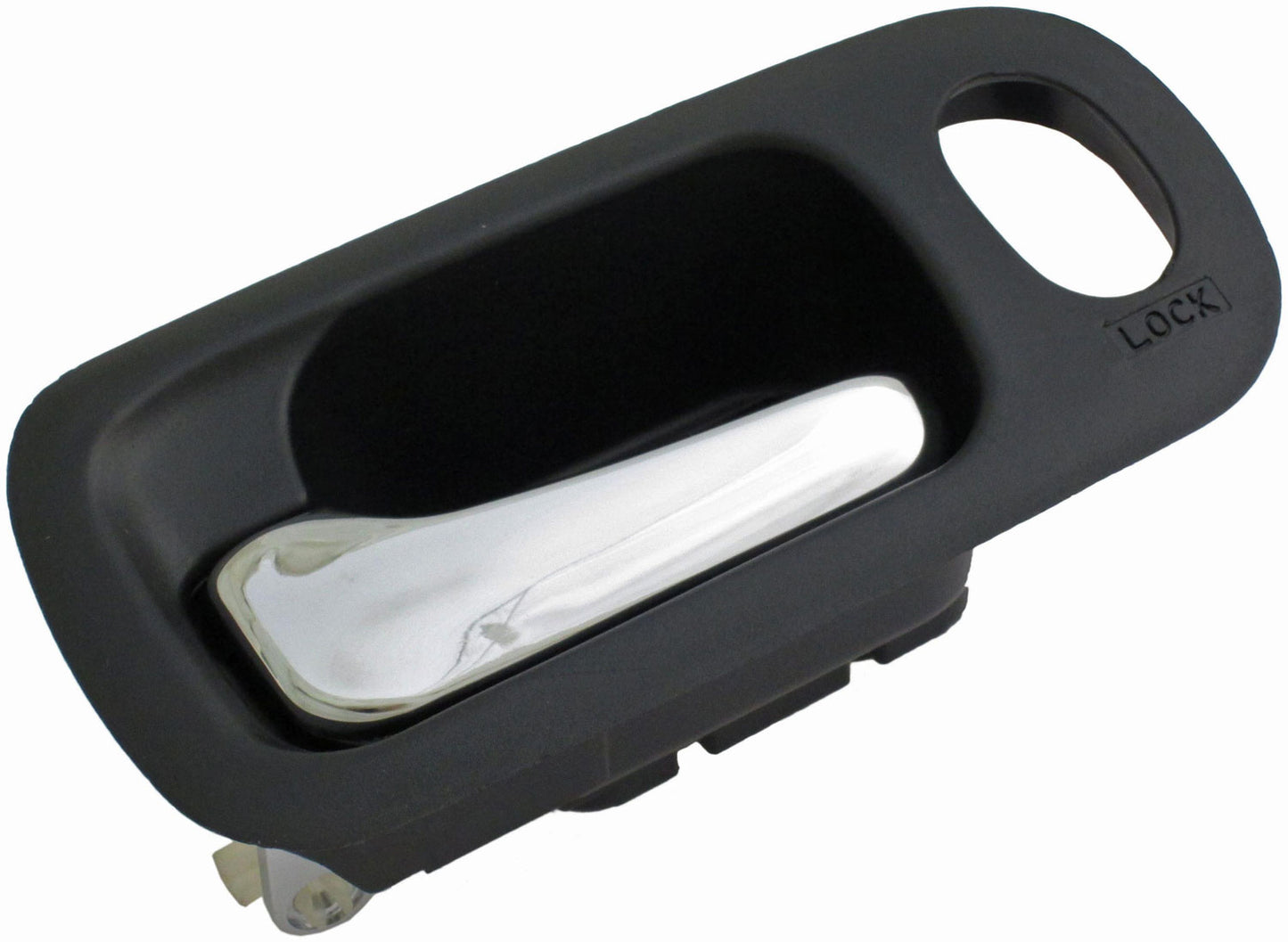 Interior Door Handle Front Left Chrome/Black - Dorman# 92684