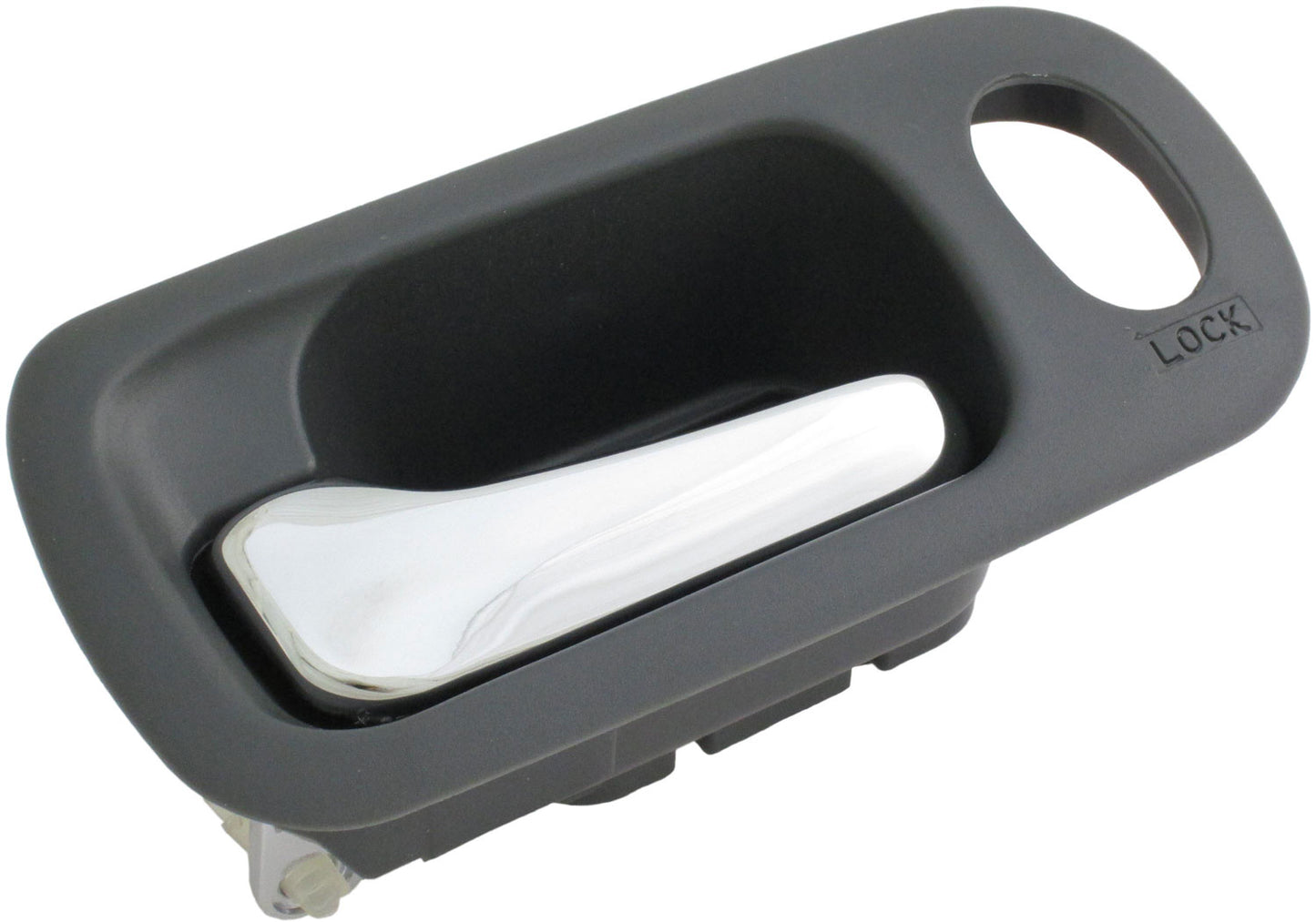 Interior Door Handle Front Left Chrome/Gray Graphite - Dorman# 92690