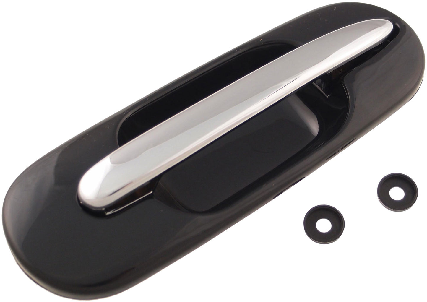 Exterior Door Handle Rear Right Chrome/Black - Dorman# 92762