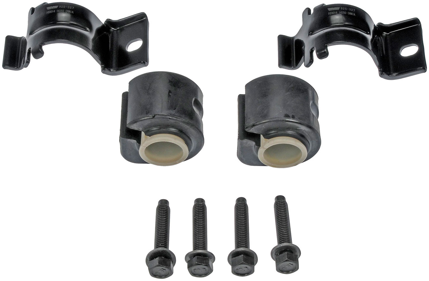 1pr Front Sway Bar Bushing Bracket Kit Dorman 928-327 Fits 01-07 Grand Caravan