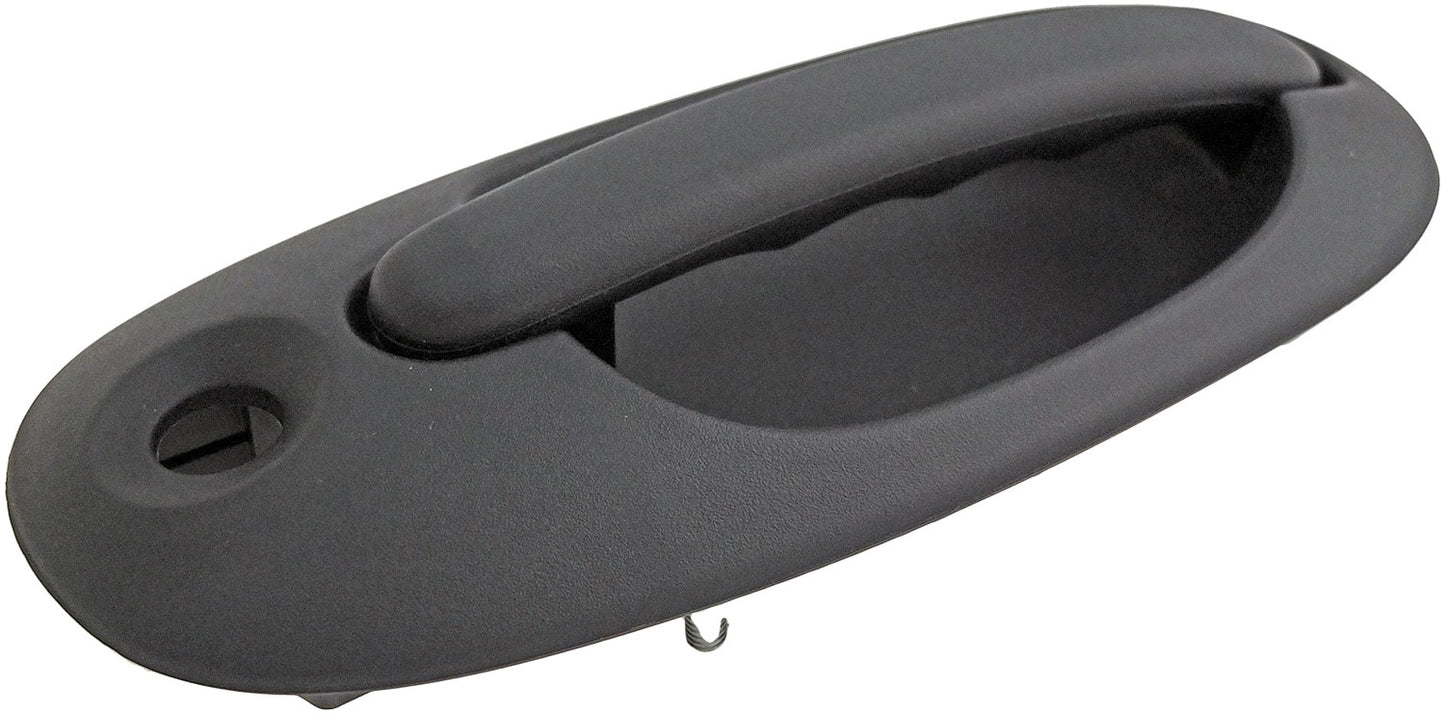 Ext Door Handle Side Sliding Right w/ Keyhole Textured Black - Dorman# 93602
