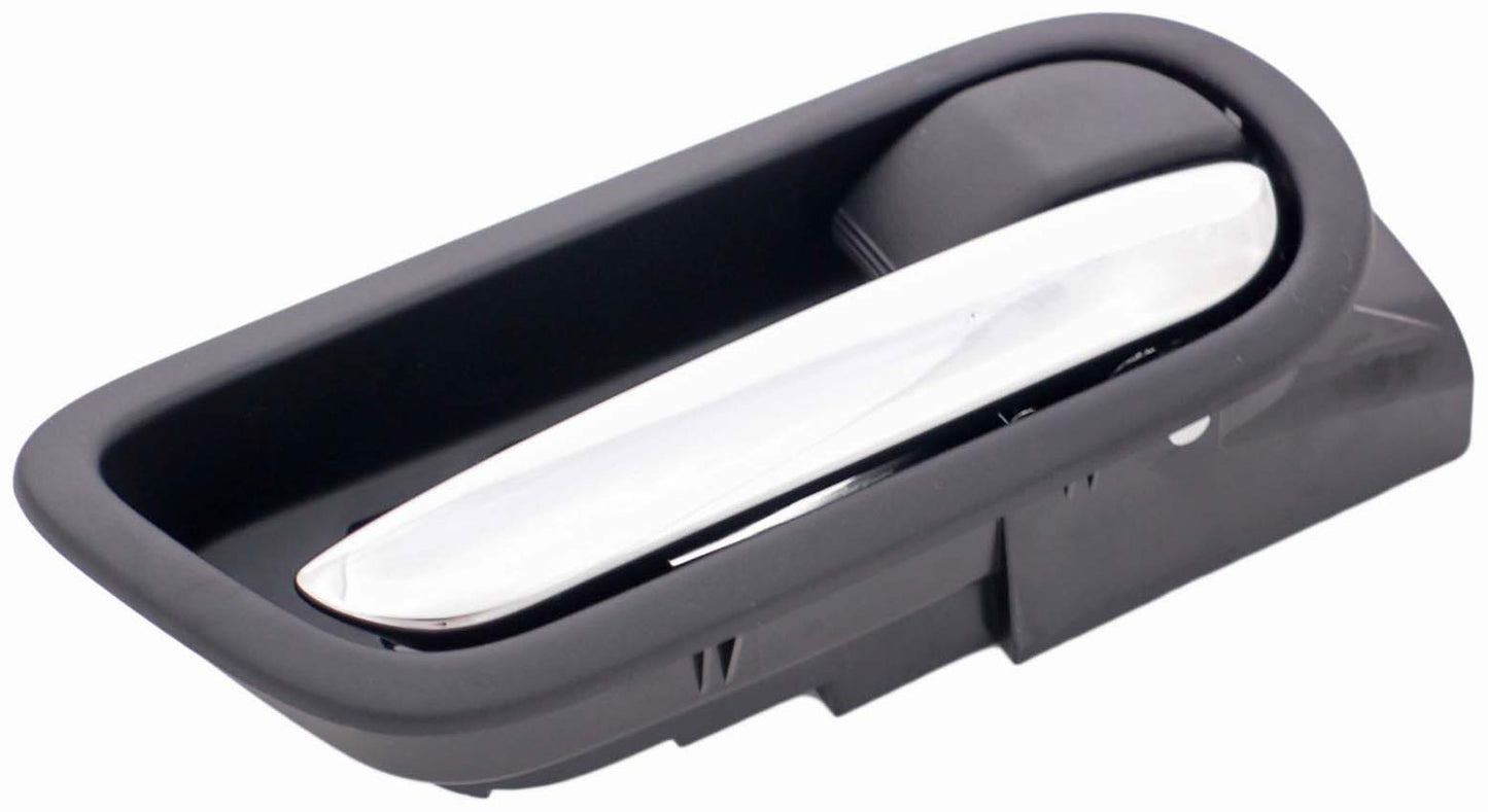 Interior Door Handle Rear Right Chrome Lever Black Housing (Dorman 93875)