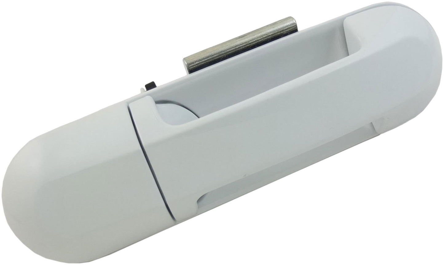 Ext Door Handle Front Right w/o Keyhole White Clearcoat White - Dorman# 93935