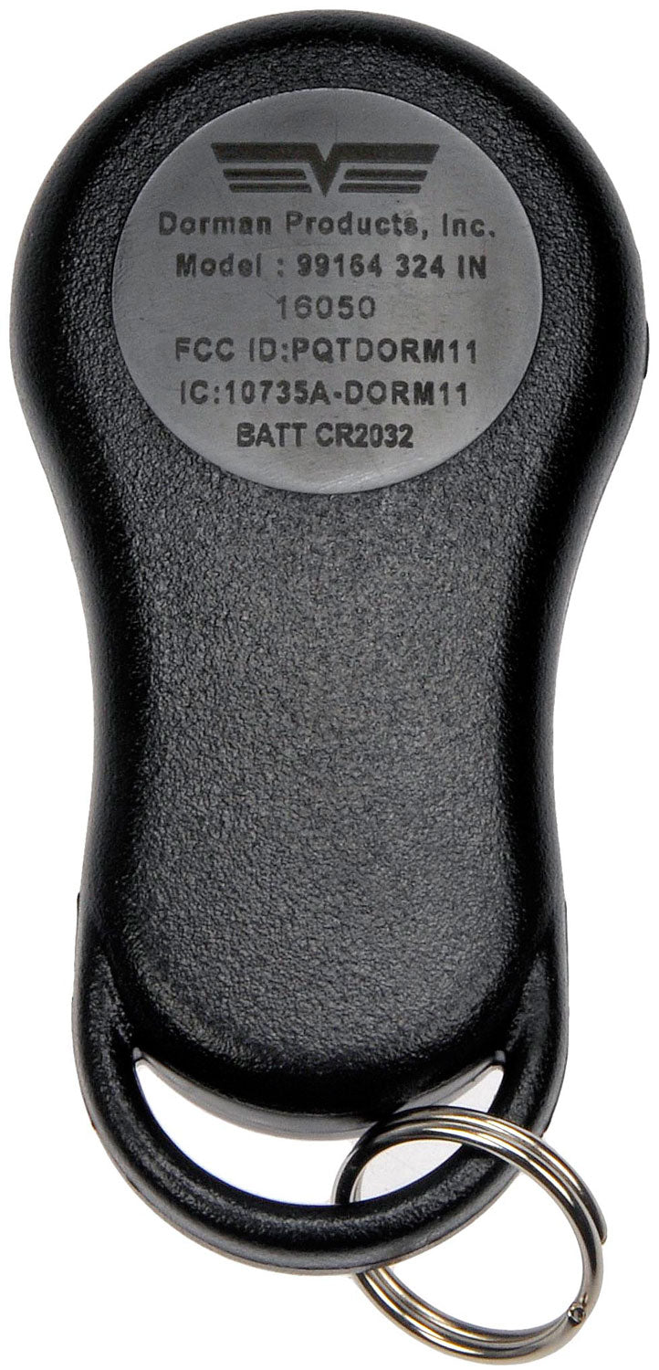 Keyless Entry Remote 3 Button (Dorman 99164)