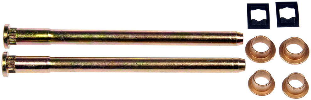 New Door Hinge Pin And Bushing Kit - 2 Pins, 4 Bushings & 2 Clips - Dorman 38488