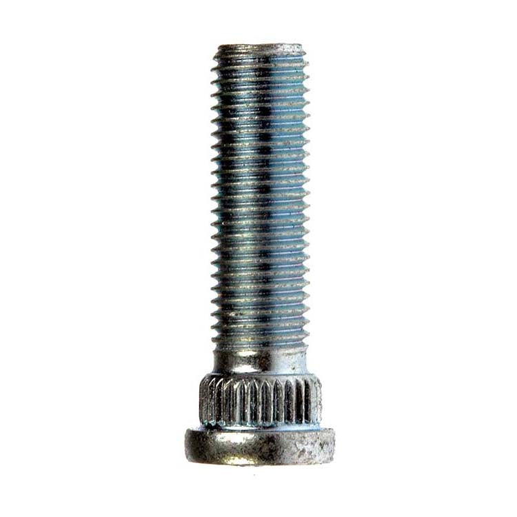 10 Wheel Lug Studs (Dorman #610-414) M12-1.50 Serrated 14.38mm Knurl 45mm Length