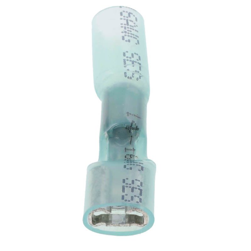 Blue 16-14 Gauge Female Insulated Solder Filled Disconnect 0.25" - Dorman# 84234