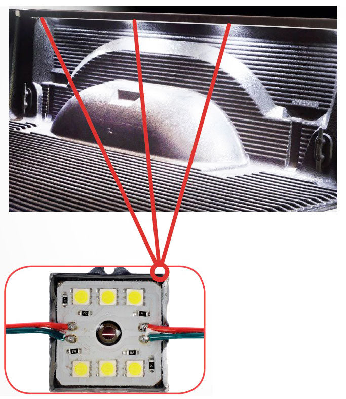 LED Truck Bed Lighting Kit - Cargo Area Light (Dorman# 87713)