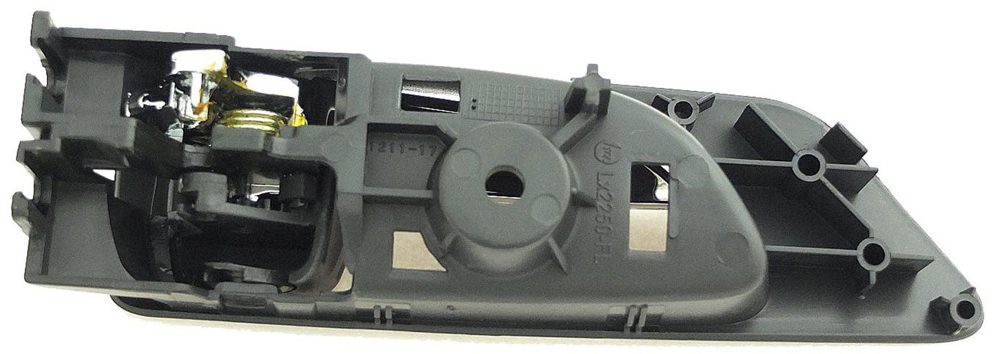 Interior Door Handle Chrome Lever Front Left Black Housing - Dorman 79856