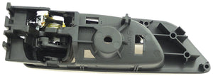 Interior Door Handle Chrome Lever Front Left Black Housing - Dorman 79856