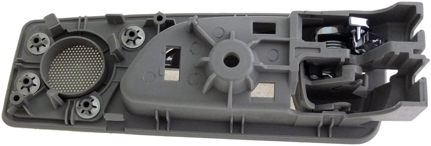 Interior Door Handle Chrome Lever Right Rear Gray Housing - Dorman 79865
