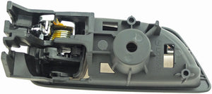 Interior Door Handle Chrome Lever Rear Left Black Housing - Dorman 79858