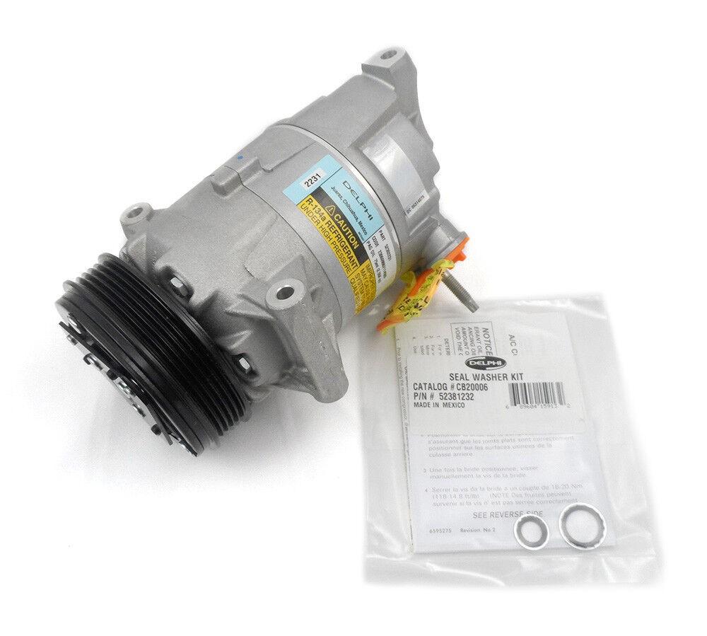 OE Delphi A/C Compressor 02-10 Cavalier Cobalt HHR Malibu G5 Pursuit Sunfire Ion