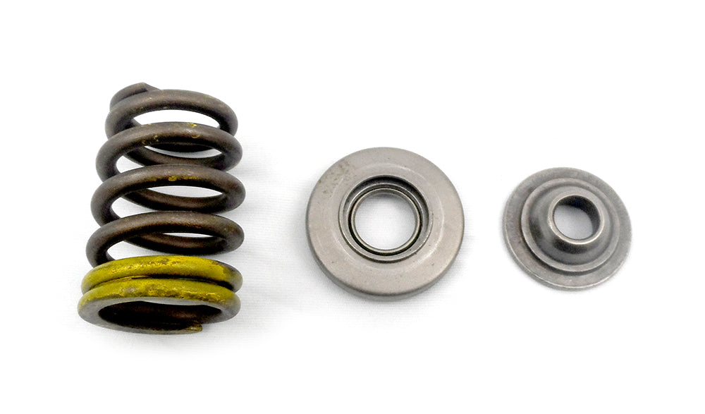 Set of New GM Valve Spring, Spring Retainer Cap & Rotator Valve