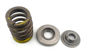 Set of New GM Valve Spring, Spring Retainer Cap & Rotator Valve