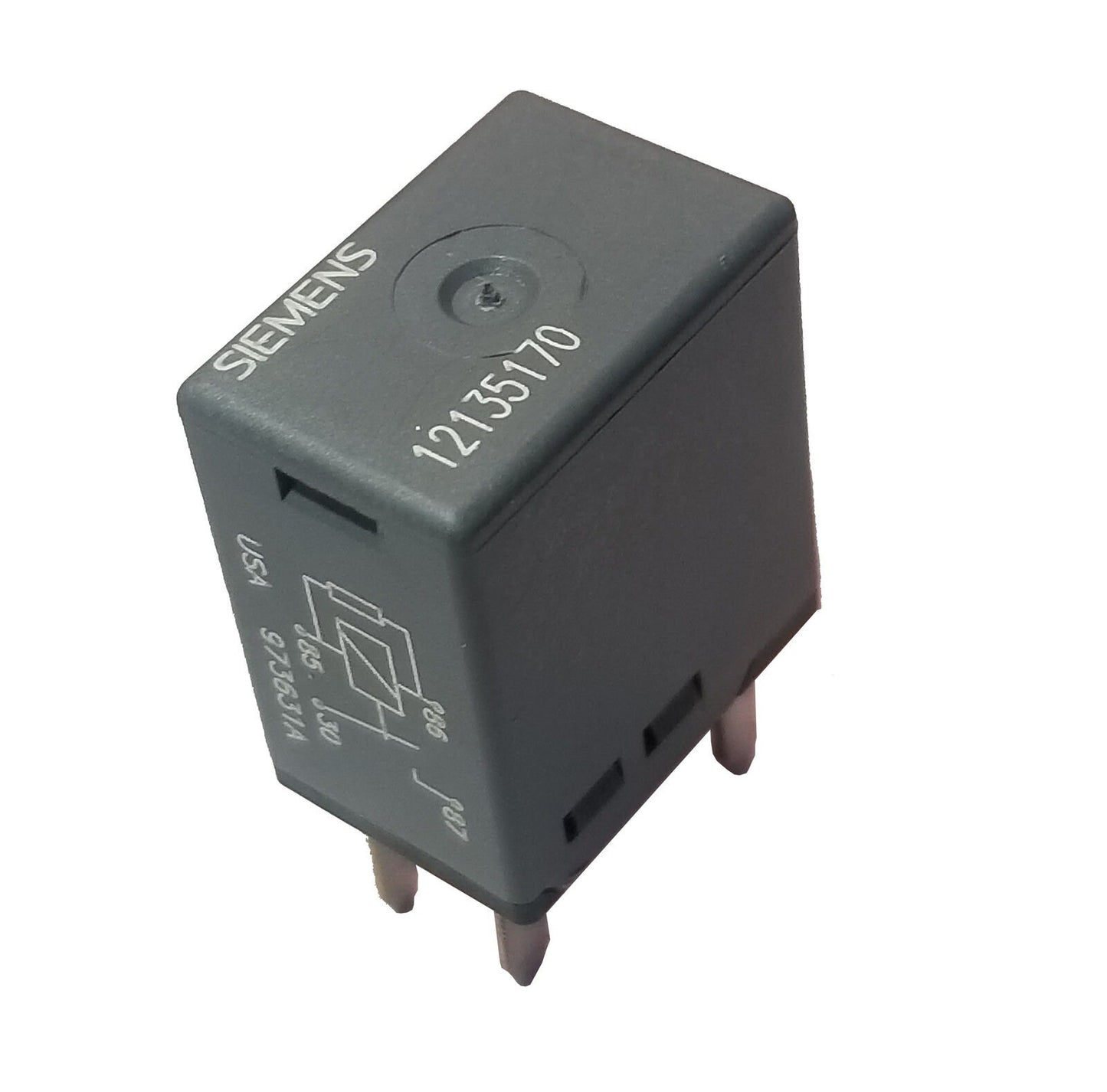 Two GM 12135170 Fuel Horn Fog Starter Headlamp 4-Pin Relay Many Functions