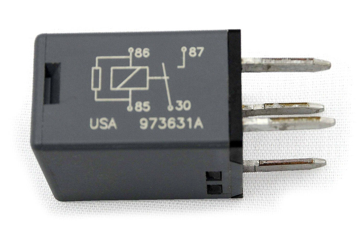 Two GM 12135170 Fuel Horn Fog Starter Headlamp 4-Pin Relay Many Functions