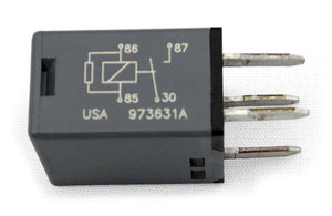 Two GM 12135170 Fuel Horn Fog Starter Headlamp 4-Pin Relay Many Functions