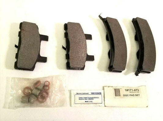 Integrally Molded Metallic MD369 Front Brake Pads 89-02 Chevrolet GMC USA Made