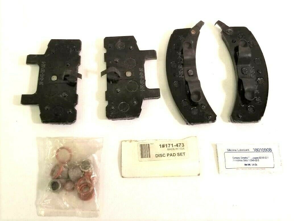 Integrally Molded Metallic MD369 Front Brake Pads 89-02 Chevrolet GMC USA Made