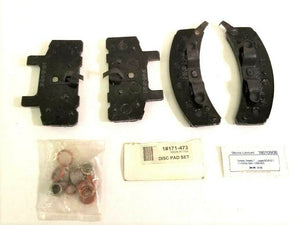 Integrally Molded Metallic MD369 Front Brake Pads 89-02 Chevrolet GMC USA Made
