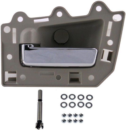Interior Door Handle Chrome Lever, Beige Housing - Dorman 82164