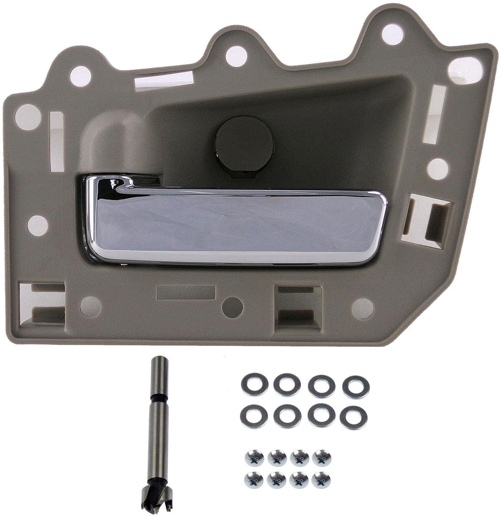 Interior Door Handle Chrome Lever, Beige Housing - Dorman 82164