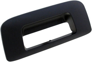 Tailgate Handle Smooth Black Tailgate Bezel Without Keyhole - Dorman# 82776