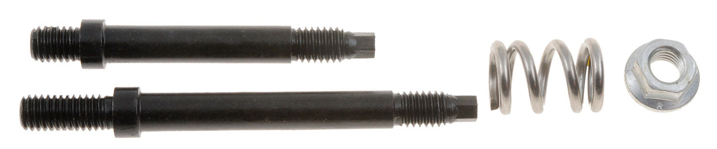 (1) 3/8-16 x 3.5" stud (1) 3/8-16 x 4.5" stud (1) Spring (1) Nut - Dorman# 03111