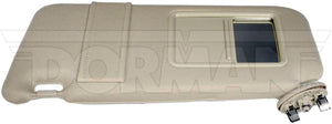 Sun Visor Dorman 74058,74320-06780-EO Fits 07-11 Toyota Camry Left Beige