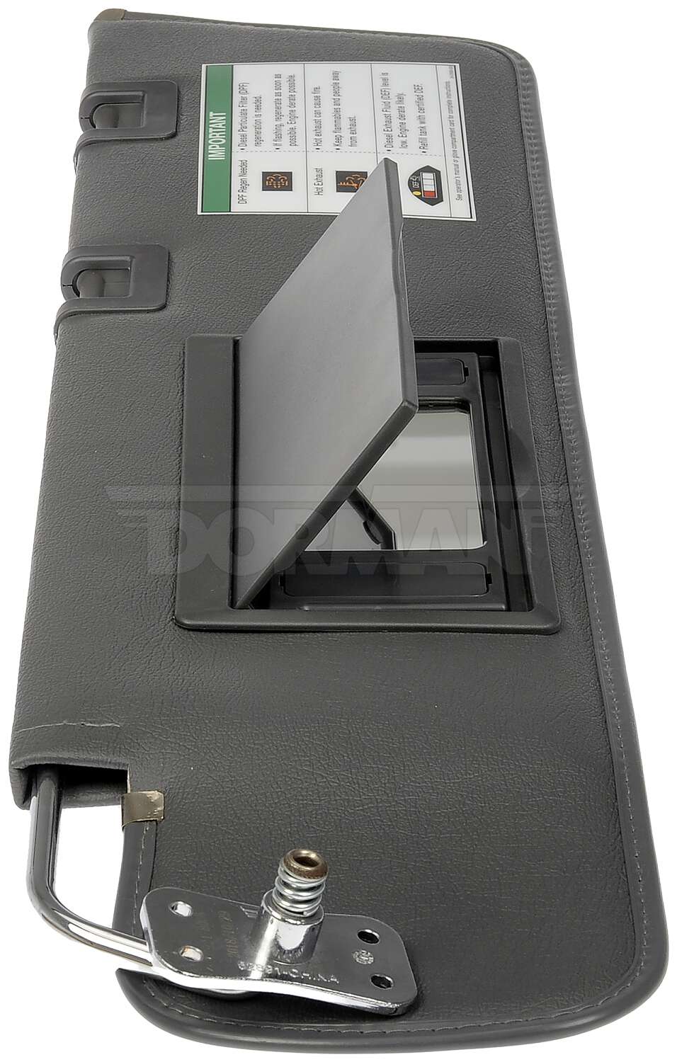 Sun Visor Dorman 924-8006, A22-68493-010 Fits 07-17 Freightliner Left Gray