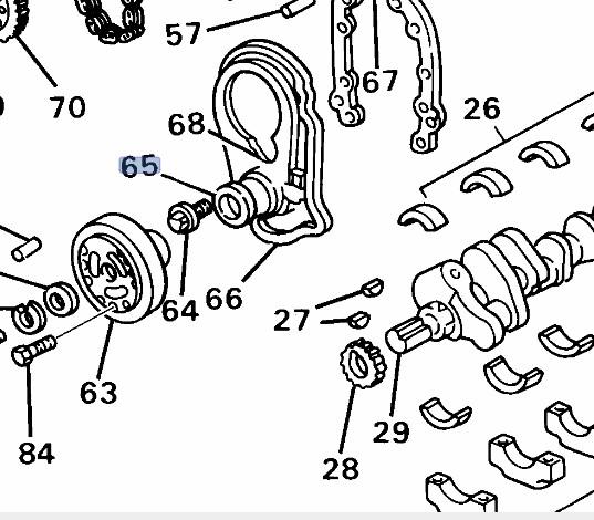 10191640 OEM Crankshaft Timing Seal 1982-2002 ACDELCO# 296-01 FM# 3945