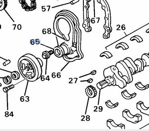10191640 OEM Crankshaft Timing Seal 1982-2002 ACDELCO# 296-01 FM# 3945