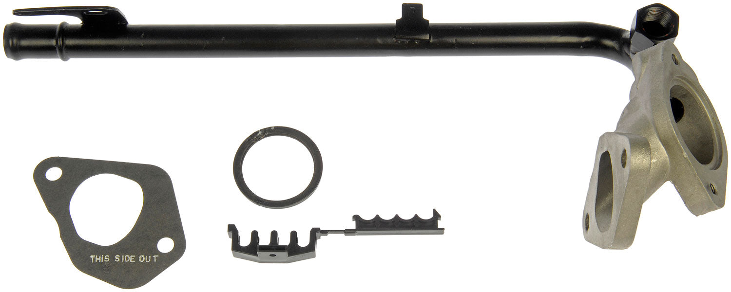 thumbnail image 2 of Dorman 902-206 Heater Hose Outlet Tube - Black Plastic Replacement For Vehicle Repair 2 of 9
