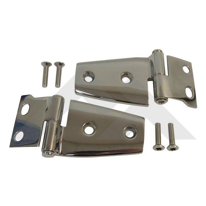 Stainless Steel Hood Hinge Set - Crown# RT34100