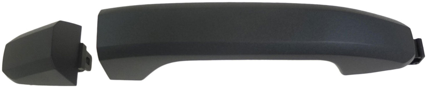 Exterior Door Handle Front Right Without Keyhole Textured Black - Dorman# 82393