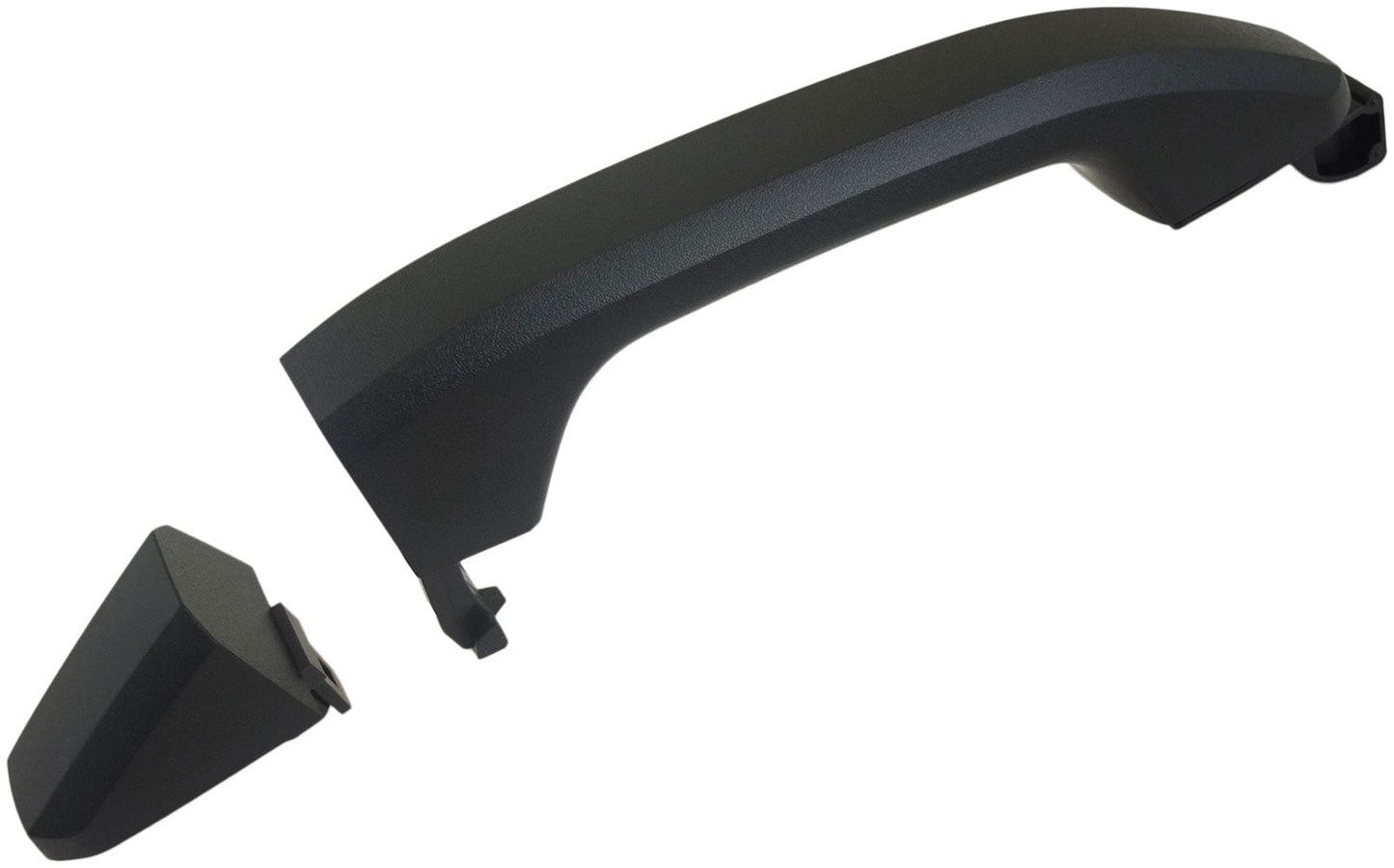 Exterior Door Handle Front Right Without Keyhole Textured Black - Dorman# 82393