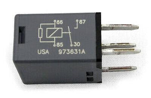 GM 12135170 Fuel Horn Fog Starter Headlamp 4-Pin Relay Many Functions & Models