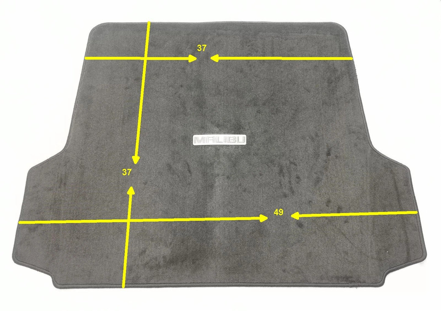New OEM Deluxe Trunk Carpeted Mat for 2008-2012 Malibu w/Logo GM# 20873849 Ebony