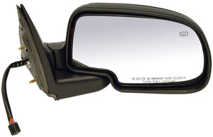 Side View Mirror Power, Heated, w/Lamp, Textured (Dorman# 955-1146)
