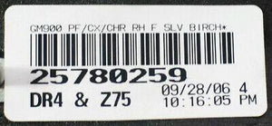 OEM Right Hand Passenger Side Exterior Power Fold Auto Dimming Mirror 09-14 Escalade Yukon Tahoe Silver Birch DR4 25840163 25840161