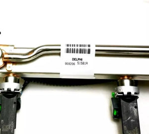 New OEM Asy. Fuel Rail +4 Injectors+Harness +Regulator for 04-05 Canyon Colorado