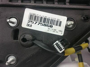 OEM Driver Side Mirror 07-14 Silverado Tahoe Yukon Red / Black Grain DL8