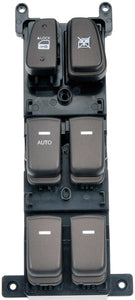 One Master Switch - Front Left, 6 Button - Dorman# 901-911