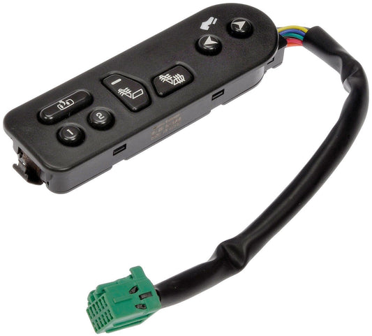 One Driver Side Seat Heater, Memory And Pedal Switch - Dorman# 901-196