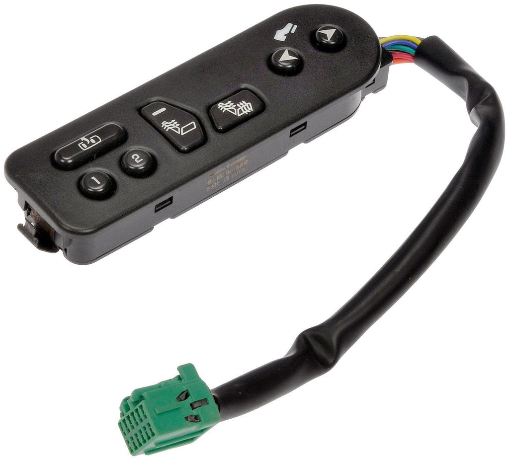 One Driver Side Seat Heater, Memory And Pedal Switch - Dorman# 901-196