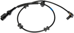 One Anti-Lock Braking System Wheel Speed Sensor - Dorman# 695-168