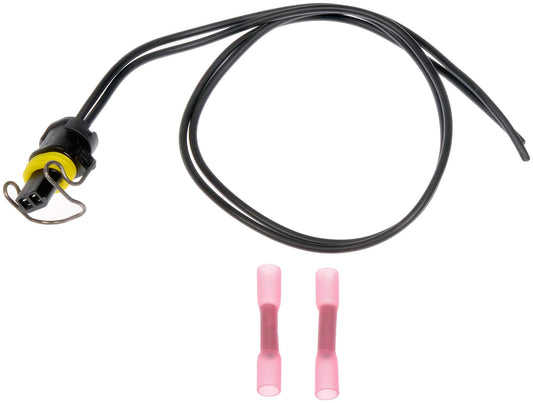 2 Wire Pigtail (Waterproof Male Connector, Fem Terminal) - Dorman# 645-1001